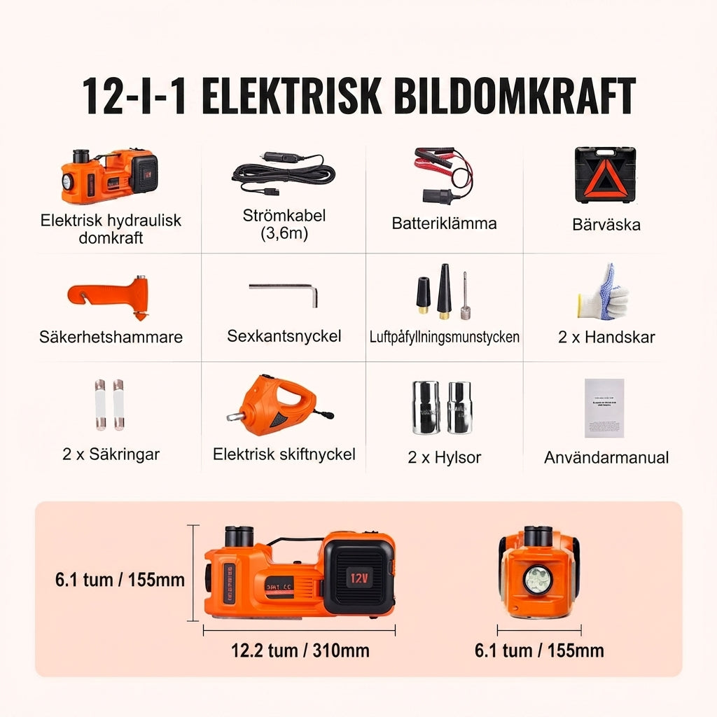 Ridner Lyftkit 5T Komplett